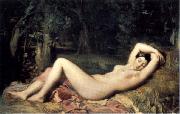 Theodore Chasseriau Sleeping Nymph France oil painting artist